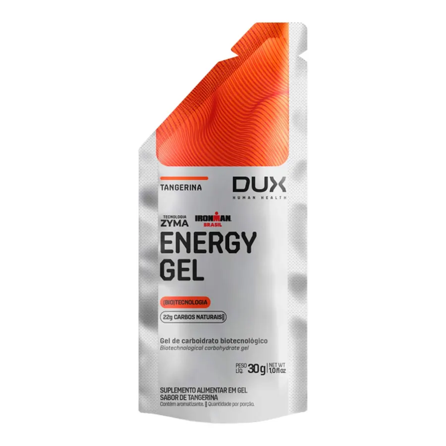Sachê do gel de carboidrato Dux Energy Gel sabor tangerina