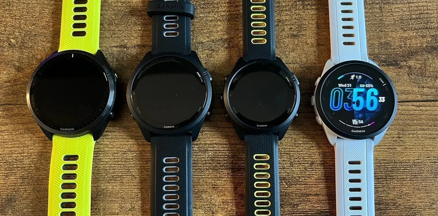 Relógios Garmin Forerunner para corrida comparados em 2026