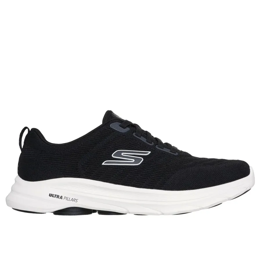Tênis Skechers Go Walk 8 preto com solado branco