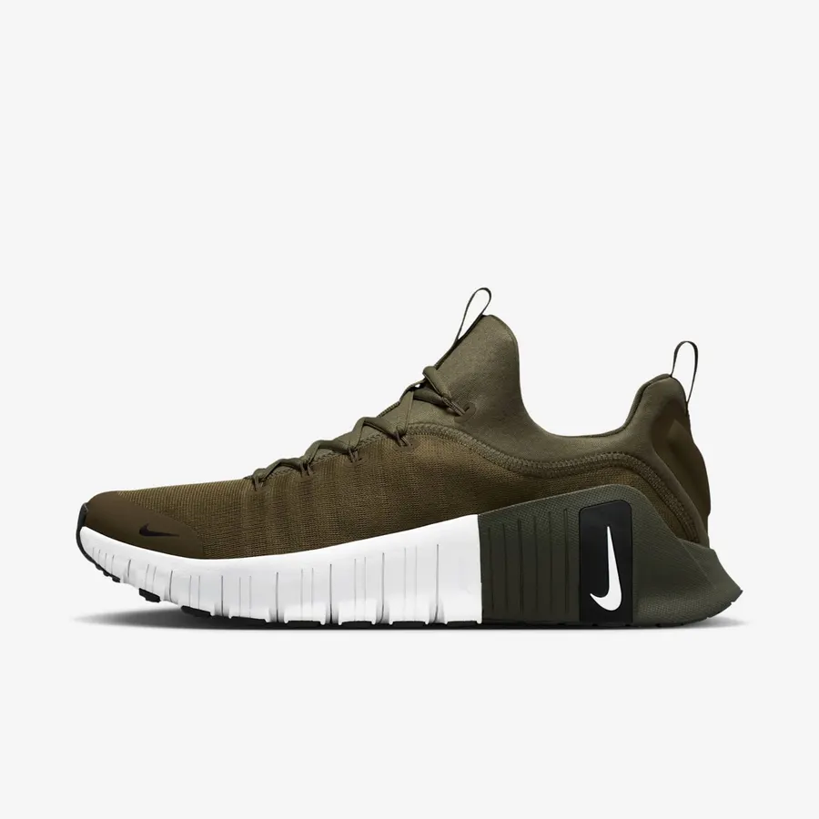 Tênis Nike Free Metcon 6 verde, vista lateral