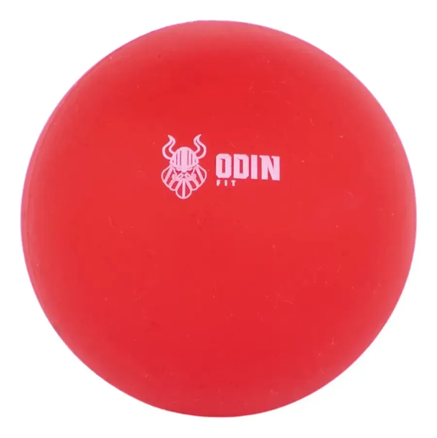 Bola de massagem Odin Fit vermelha de 65 mm