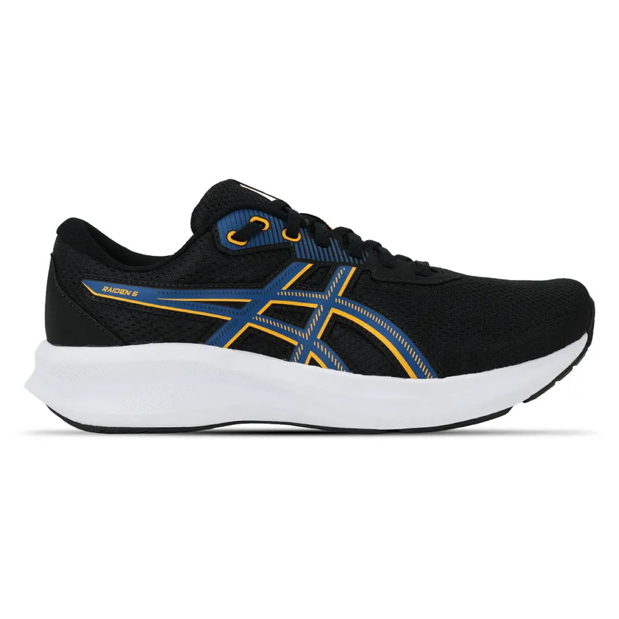 Tênis Asics Raiden 5 masculino preto e azul