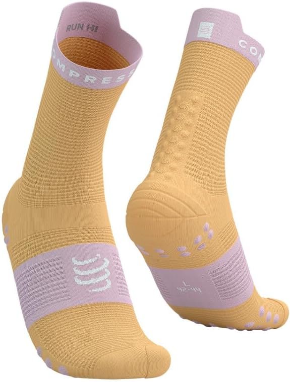 Compressport Run Hi V4.0, meia de compressão para corrida